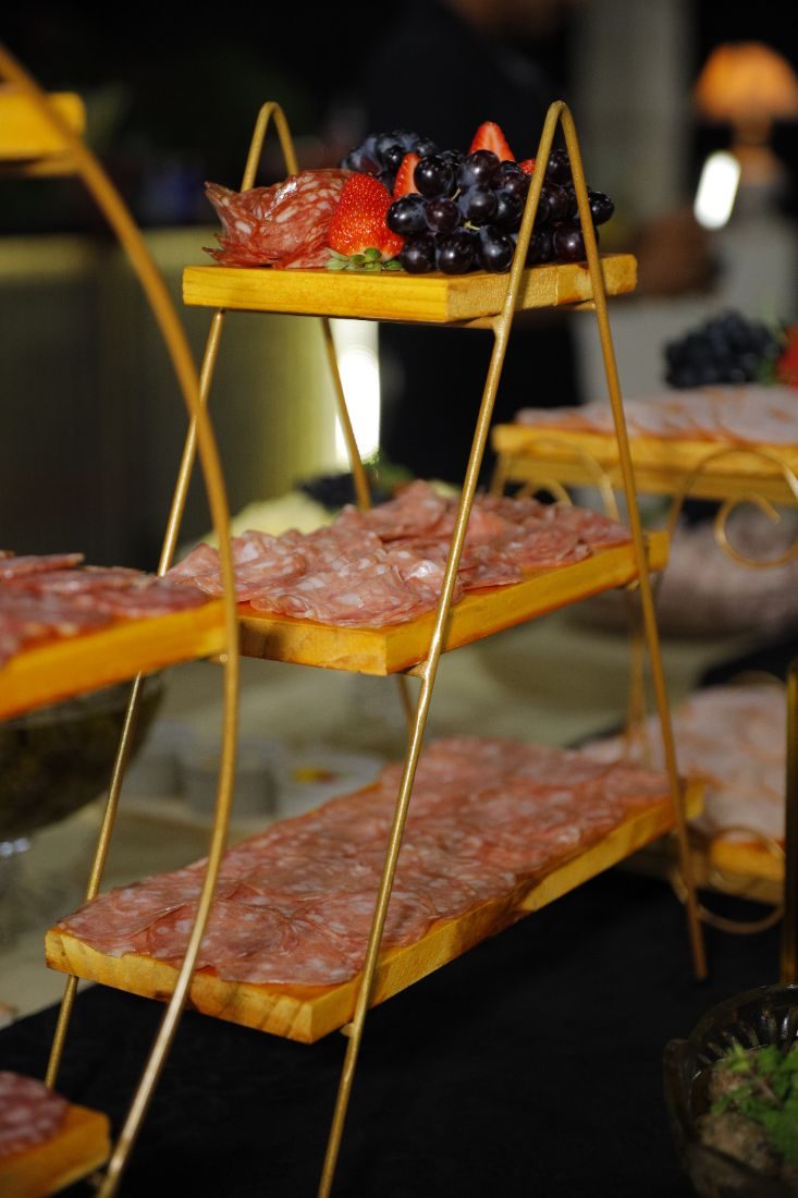 Decoração da mesa · Baile de gala