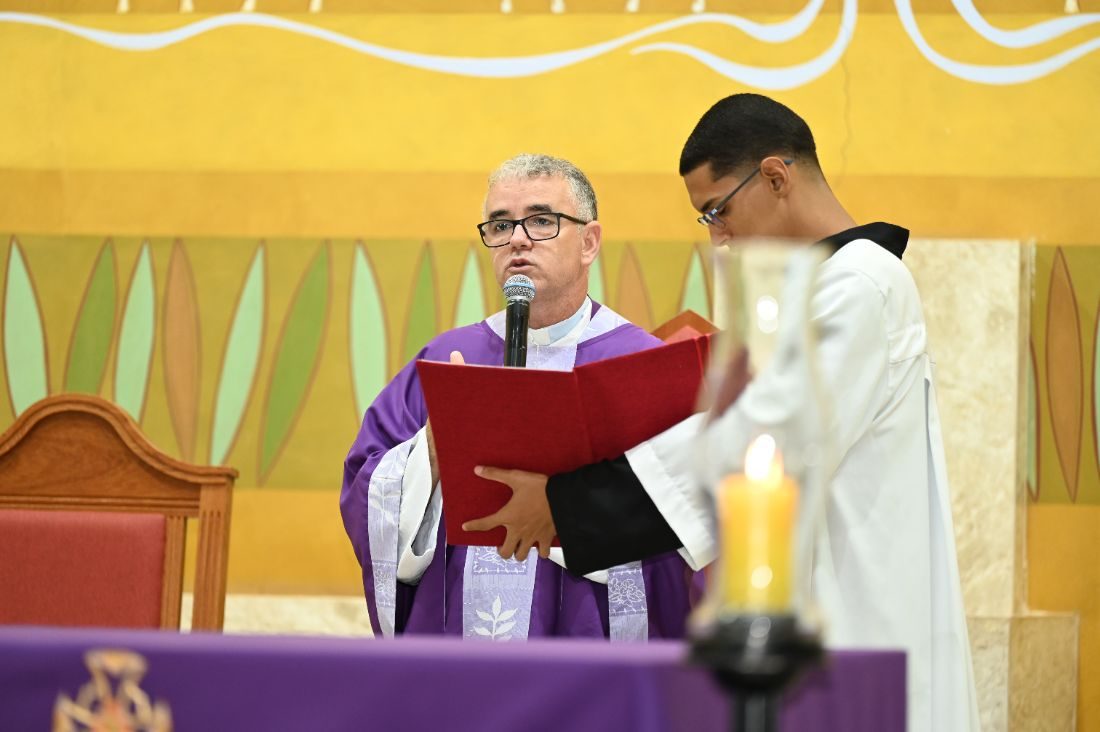 Momento de oração · Culto ecumênico